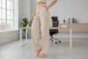 Women’s Elegant Suit Pants with Pockets – Office Trousers by FitiqueFit