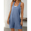 Womens Summer Casual Loose Tank Romper by FitiqueFit