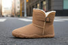 Unisex Warm Fleece-Lined Snow Boots – Anti-Slip Winter Boots for Men & Women by FitiqueFit