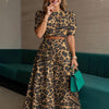 Printed Top & Trousers Two-Piece Suit by FitiqueFit