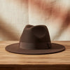 Wide Brim Bell Crown Wool Hat – Unisex Sun & Warmth Hat by FitiqueFit