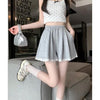 Loose-fitting A-line Wide-leg Hot Pants For Lounging And Working Out At Home by My Store