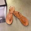 Women's Flat Buckle Strap Sandals by FitiqueFit