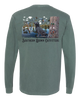 Black Lab Swamp Long Sleeve Tee by DoodleBug's