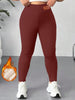 Women’s Plus Size Thermal Yoga Set | 4-Piece Activewear Outfit by FitiqueFit
