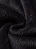 Men's Plus Size Velvet Embroidered Warm T-Shirt by Simply Love