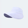 Double-Sided Wide-Brim Sun Hat – Packable Empty Crown Outdoor Hat for Women by FitiqueFit