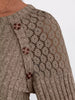 Ribbed Knit T-Shirt with Lace Shoulder Detail by Simply Love