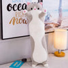 Plush Long Cat Body Pillow by Furr Baby Gifts