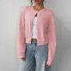 Light Ribbed Button-Up Cardigan by FitiqueFit