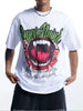 Men's Graphic Round Neck Oversized T-Shirt by Simply Love