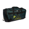 adidas Unisex Adult Defender 4.0 Duffel Bag Discontinued Static Wash Green Oxide/Black/Impact Yellow One Size by EasyOptionXY