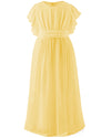 Girls Performance Piano Competition Birthday Chiffon Princess Dress