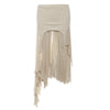 Women's Solid Color Slim-fit Street Fashion High Waist Irregular Skirt