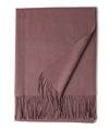 New Solid Color Wool Long Beard Warm Tassel Scarf Thick