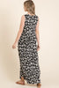 Leopard Maxi Dress with Pockets – Trendy Leopard Print Dress, Pocketed Maxi Dress, Shirred Waist Dress, Comfortable Leopard Dress, Stylish Maxi Dress, Chic Animal Print Dress, Casual Chic Maxi Dress by Stevvex