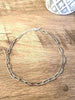 Silver Paperclip Choker by Wild Junkie