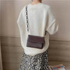 Chain Design Trendy Lady Bags Mini Pu Leather Flap Bags for Women Shoulder Handbag Female Fashion Cross Body Bag with Lid by Stevvex