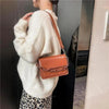 Chain Design Trendy Lady Bags Mini Pu Leather Flap Bags for Women Shoulder Handbag Female Fashion Cross Body Bag with Lid by Stevvex