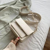 Chain Design Trendy Lady Bags Mini Pu Leather Flap Bags for Women Shoulder Handbag Female Fashion Cross Body Bag with Lid by Stevvex