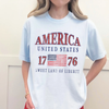 America 1776 Graphic Tee – Patriotic USA Shirt by Hey Jude Graphic Tees