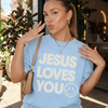 Jesus Loves You Graphic T-Shirt | Faith-Based Christian Tee by Hey Jude Graphic Tees