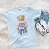 Jesus Loves Me Teddy Bear Graphic Tee | Faith-Inspired by Hey Jude Graphic Tees