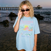 California Coastal Vibes Graphic Tee – Beach Sunset Shirt by Hey Jude Graphic Tees