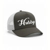 Embroidered Hubby Trucker Hat – Classic Mesh Cap for Wedding or Anniversary by Adorb Custom Tees