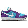 "Charlotte" Jordan 1 Retro Cleats by Stadium Custom Kicks