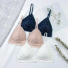 Charming Floral Lace Bra Top For Women Push Up Female Lingerie breathable Bralette Removable Pad Thin Fashion New Wireless Bras by Stevvex