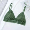 Charming Floral Lace Bra Top For Women Push Up Female Lingerie breathable Bralette Removable Pad Thin Fashion New Wireless Bras by Stevvex