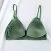 Charming Floral Lace Bra Top For Women Push Up Female Lingerie breathable Bralette Removable Pad Thin Fashion New Wireless Bras by Stevvex