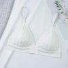 Charming Floral Lace Bra Top For Women Push Up Female Lingerie breathable Bralette Removable Pad Thin Fashion New Wireless Bras by Stevvex