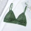 Charming Floral Lace Bra Top For Women Push Up Female Lingerie breathable Bralette Removable Pad Thin Fashion New Wireless Bras by Stevvex
