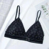 Charming Floral Lace Bra Top For Women Push Up Female Lingerie breathable Bralette Removable Pad Thin Fashion New Wireless Bras by Stevvex