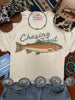 Chasing Trout Graphic Tee by Wild Junkie