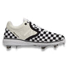 "Checkerboard" New Balance 4040v5 Cleats by Stadium Custom Kicks