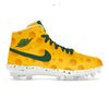 "Cheese" Jordan 1 TD Cleats by Stadium Custom Kicks