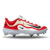 "Chicago OW" Nike Alpha Huarache Elite 4 Low Cleats by Stadium Custom Kicks