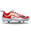 "Chicago OW" Nike Alpha Huarache Elite 4 Low Cleats by Stadium Custom Kicks
