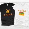 Chips Graphic Couples Tee by Adorb Custom Tees