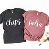 Chips - Salsa V2 Couples Tee by Adorb Custom Tees
