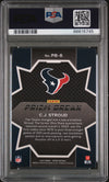 Graded 2023 Panini Prizm CJ Stroud #PB6 Prizm Break Rookie RC Football Card PSA 10 Gem Mint