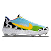 "Chunky Dunky" Nike Alpha Huarache Elite 3 Low Cleats by Stadium Custom Kicks