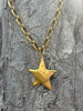 Chunky Chain Gold Star Necklace by Wild Junkie