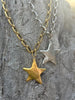 Chunky Chain Gold Star Necklace by Wild Junkie