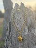 Chunky Chain Gold Star Necklace by Wild Junkie