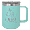 Hot Apple Cider 15 oz Polar Camel Coffee Mug with Sliding Lid by Anchored Grace Boutique