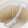 Classic Design Wide Elegant Hat New Simple Foldable Wide Floppy Girls Straw Hat Sun Hat Beach Women Summer Hat UV Protect Travel Cap Lady Cap Female Outdoor Summer Hat by Stevvex